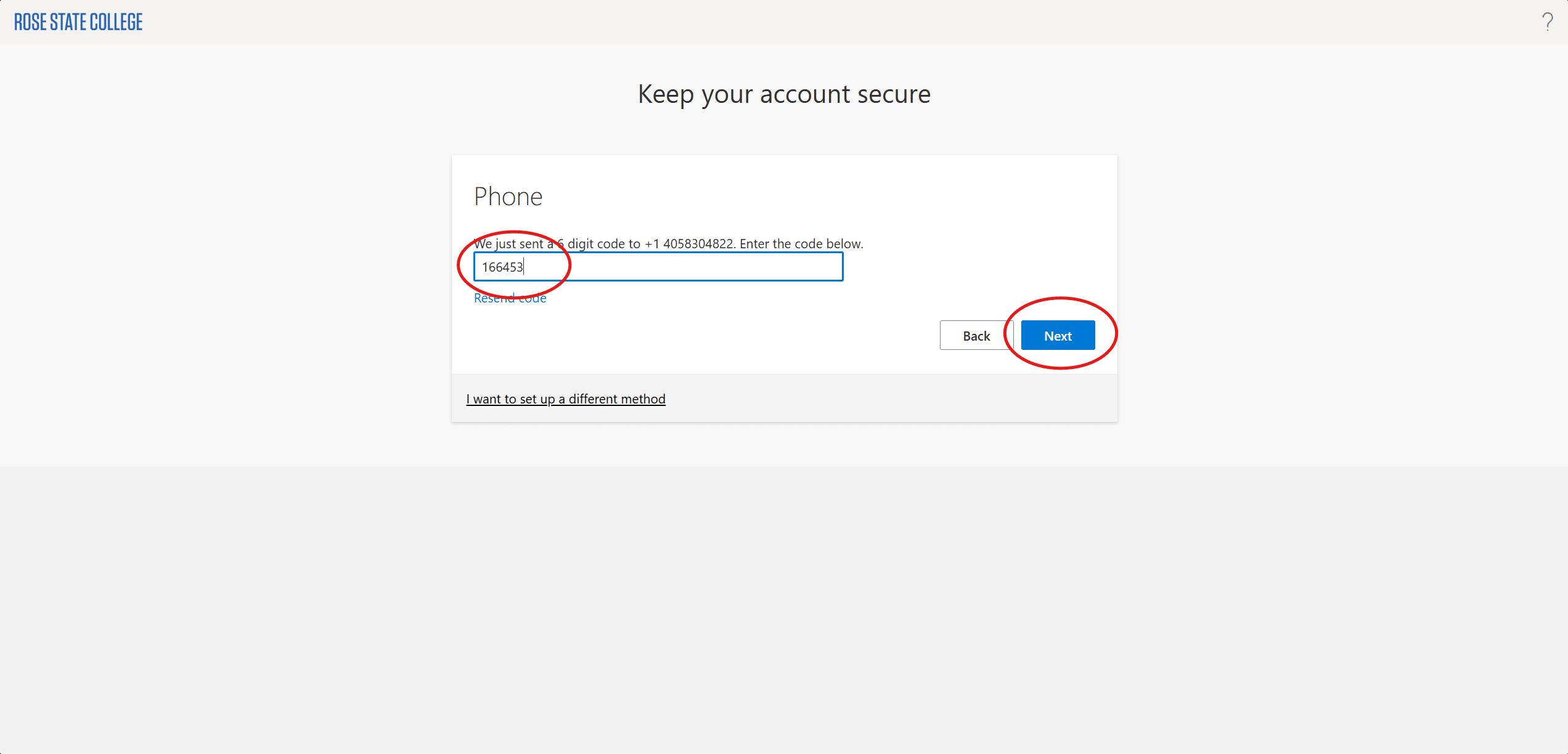 Multifactor Authentication Configuration Instructions – Rose State
